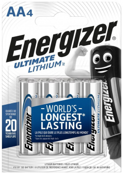 Батарейка Energizer 639155 Ultimate Lithium E91/AA