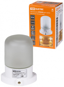 Настенно потолочный светильник для сауны TDM SQ0303 0048 НПБ400