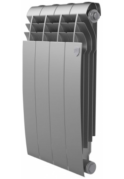 Радиатор Royal Thermo  BILINER 500/Silver Satin 4 секции