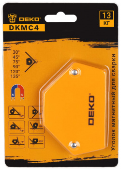 Магнитный уголок для сварки DEKO 065 0643 DKMC4