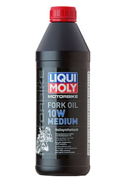 Синтетическое масло для вилок и амортизаторов LIQUI MOLY 2715 Motorbike Fork Oil Medium 10W