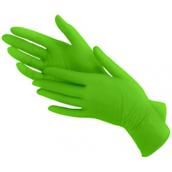 Нитриловые перчатки EcoLat 3338/L Green