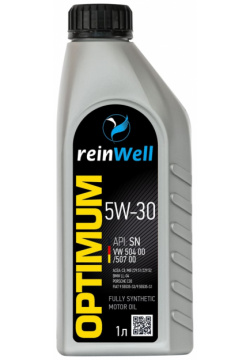 Моторное масло Reinwell 4943 5W 30  API SN VW 504 00/507 00