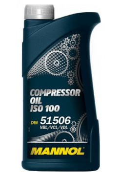 Компрессорное масло MANNOL 1918 Compressor Oil ISO 100