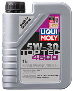 HC синтетическое моторное масло LIQUI MOLY 2317 Top Tec 4500 5W 30 C1