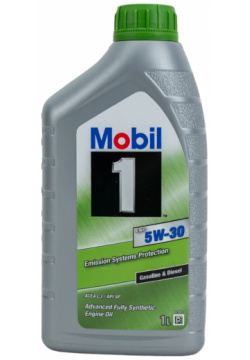 Синтетическое моторное масло MOBIL 154279 1 ESP 5W 30