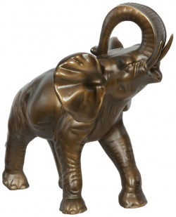 Статуэтка BOGACHO 22117/бронзовый Слон большой