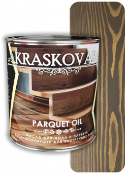 Масло для пола и паркета Kraskovar 1750 Parquet oil