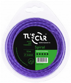 Леска для триммера TUSCAR 10131524 12 1 Spiral Professional