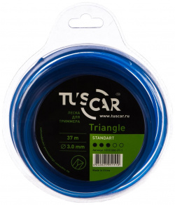 Леска для триммера TUSCAR 10151330 37 1 Triangle Standart