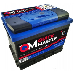 Аккумуляторная батарея Quick Master 4657771813214 SP 6СТ 60 (L) (1) 480А  242x175x190