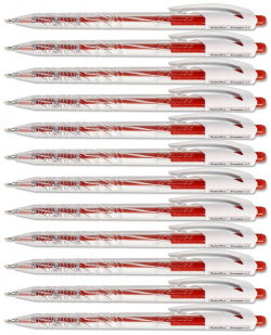 Автоматическая шариковая ручка Flexoffice FO 019 RED trendee
