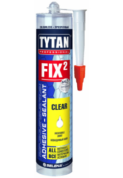Клей герметик Tytan 73914 Fix2 Clear