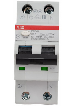 Автоматический выключатель дифференциального тока ABB  2CSR255080R1104