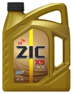 Синтетическое масло zic 162614 5/30 X9 SL/CF