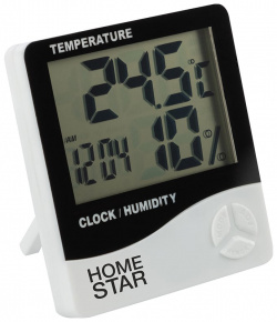 Цифровой термометр гигрометр Homestar 104303 HS 0108