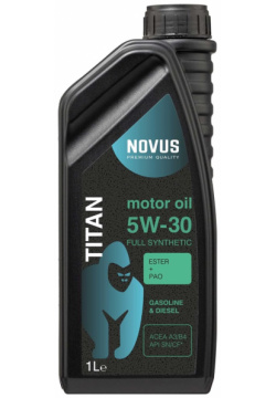 Моторное масло Новус TIT201801 NOVUS TITAN