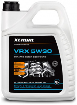Легкотекучее моторное масло XENUM 1013005 VRX 5W30