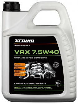 Моторное масло XENUM 1020005 VRX 7 5W40