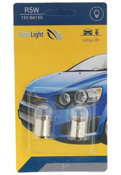 Лампа Clearlight  CL R5W 12V 2B