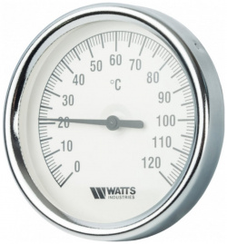 Биметаллический термометр Watts 10005810 F+R801 OR