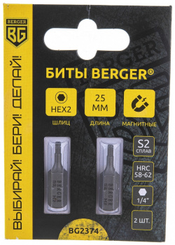 Магнитные биты Berger BG  BG2374