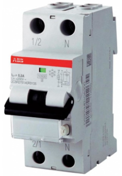 Автоматический выключатель дифференциального тока ABB 2CSR255180R1164 DS201