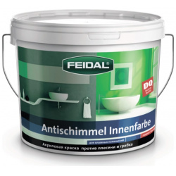 Морозостойкая биоцидная краска Feidal 20049 Antischimmel Innenfarbe