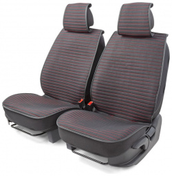 Каркасные накидки на передние сиденья CarPerformance  CUS 2022 BK/RD