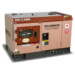 Дизельный генератор Toyo 00 00002537 TKV 7 5SBS