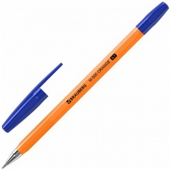 Шариковые ручки BRAUBERG 143951 M 500 Orange