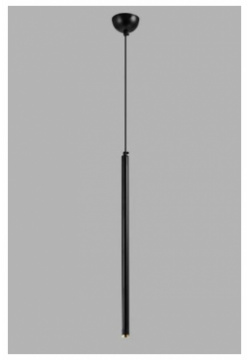Подвесной светильник Moderli V10467 PL светодиодный como черный алюминий  металл