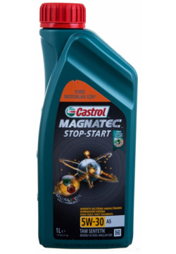 Синтетическое моторное масло Castrol 15CA3A Magnatec 5w30 A5 DUALOCK