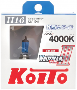 Высокотемпературная лампа KOITO 116440 Whitebeam H16 P0749W