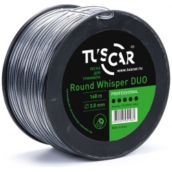 Леска для триммера TUSCAR 10172530 168 4 Round Whisper DUO Professional