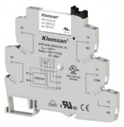 Колодка для интерфейсного реле Klemsan 0 2 270811 KPR SCE 24VAC/DC 1C
