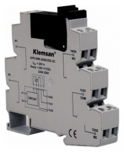 Интерфейсное реле Klemsan 0 2 272520 KPR SWE 12VAC/DC 2C