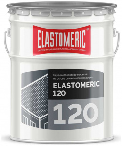 Мастика для кровли Elastomeric Systems 1200002 120 финиш 20 кг  белый