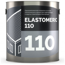 Мастика для кровли Elastomeric Systems 1100003 3 кг  базовый слой серый 110