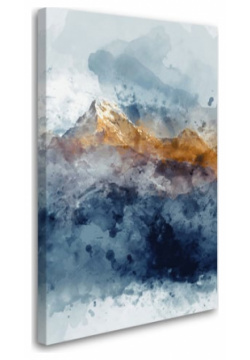 Постер (картина) Студия фотообоев 2436654 акварельные горы
