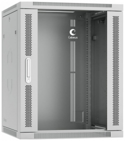 Телекоммуникационный настенный разобранный шкаф Cabeus  SH 05F 15U60/35 R