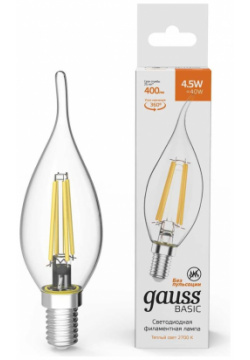 Лампа Gauss 1041115 Basic Filament
