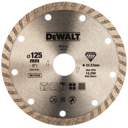 Алмазный отрезной диск для ушм Dewalt  DT 3712