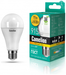 Светодиодная лампа Camelion 12035 LED11 A60/830/E27