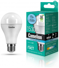 Светодиодная лампа Camelion 12309 LED17 A65/845/E27