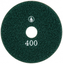 Шлифовальный алмазный диск черепашка для работы с подачей воды MESSER  100D MESH 400