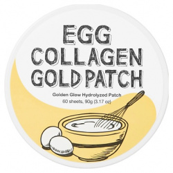 TOO COOL FOR SCHOOL Патчи гелевые для глаз с коллагеном и яичным экстрактом Egg Collagen TCS623947