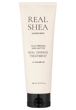 RATED GREEN Питательная маска для волос с маслом ши Real Shea Change Treatment RTD000002