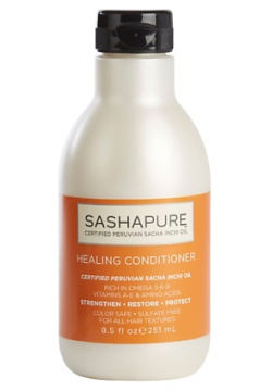 SASHAPURE Укрепляющий кондиционер для волос SSP000002