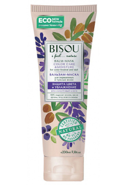 BISOU Бальзам для окрашенных и тусклых волос Защита цвета Увлажнение 230 MPL016468